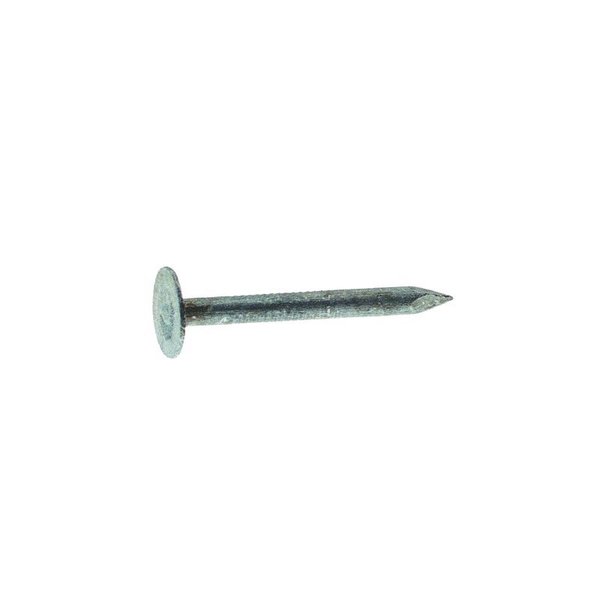 Grip-Rite Common Nail, 2 in L, 6D, Steel, Electro Galvanized Finish, 11 ga 2EGRFG5